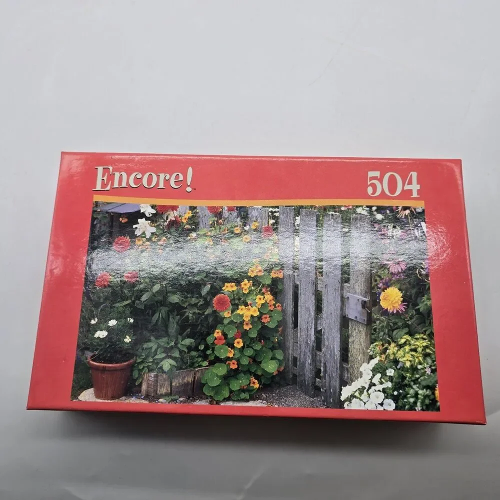 Floral Garden Flowers Encore Jigsaw Puzzle 504 Pieces NEW - SEALED